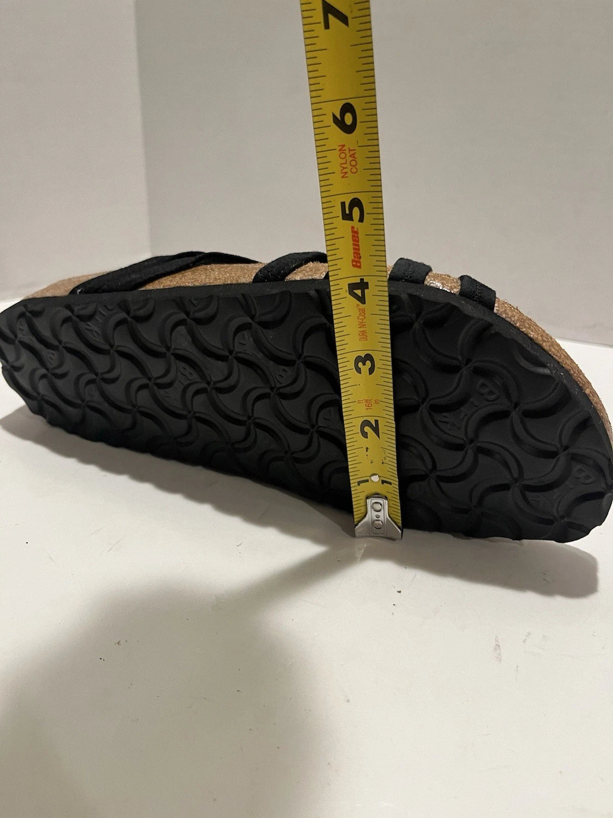 NWT Birkenstock Tatami Black Strappy Sandals Slides Women’s EU 41 US 10