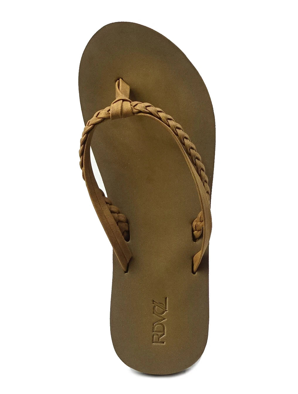 New Women's RDVOL Casual Beach Flip Flops Braided Sandals Glitter Fashion Shoe