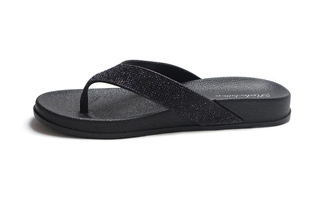 NEW Women's Rhinestone Glitter Sandals Fashion Jewel Flip Flops Shoes