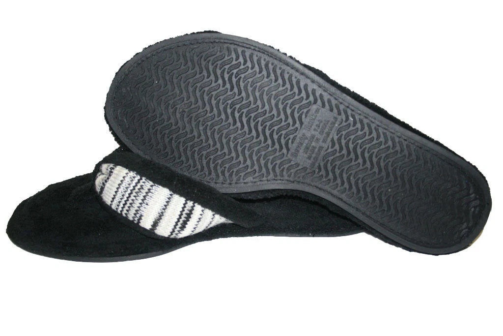 WOMENS FASHION SLIP ON THONG SLIPPERS COLORS BLACK, BLUE, OR FUCHSIA M L XL XXL