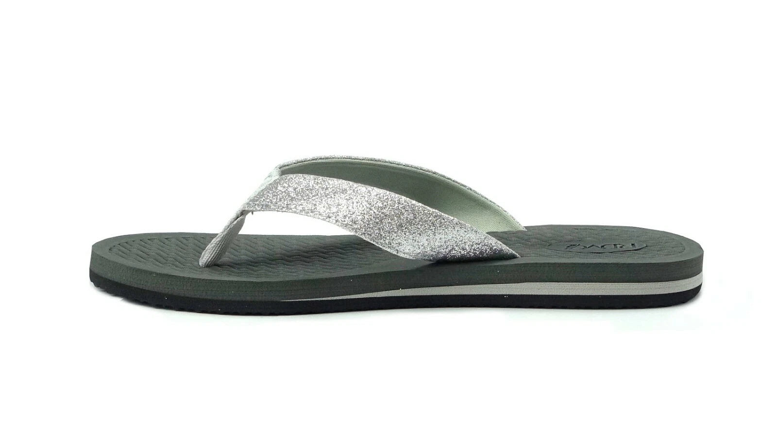 New Women's RDVOL Casual Beach Flip Flops Braided Sandals Glitter Fashion Shoe