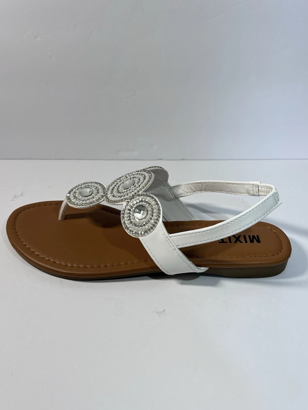 MIXIT Women’s Summer Slide Sandals Size 7 Casual & Comfy Style
