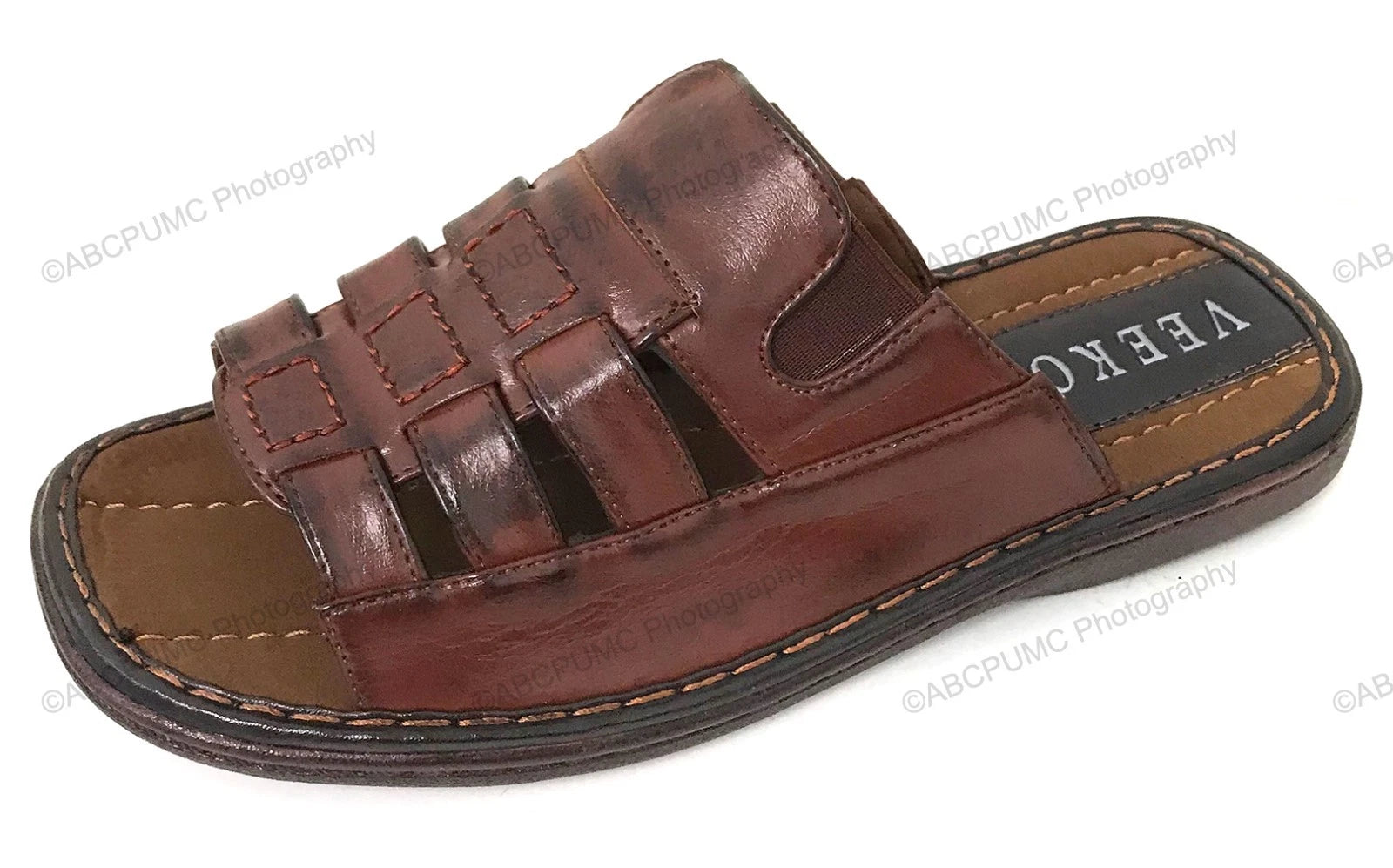 NIB Men's Slides Sandals Open Toe Casual Fisherman Fashion Slippers Shoes Sizes