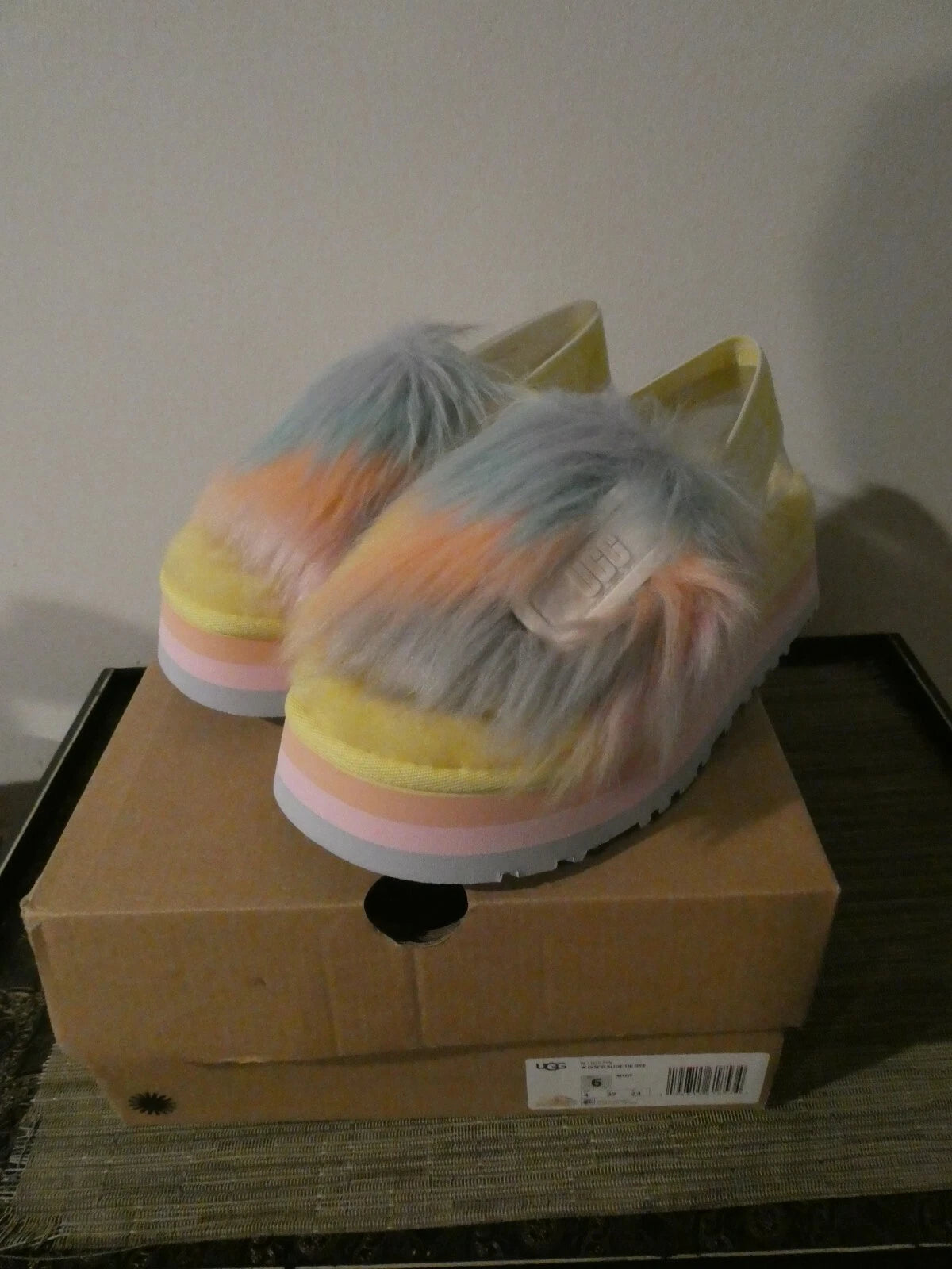 UGG DISCO SLIDE TIE DYE MARGARITA SANDALS US 5, US 6, US 8, US 11 Style# 1125255