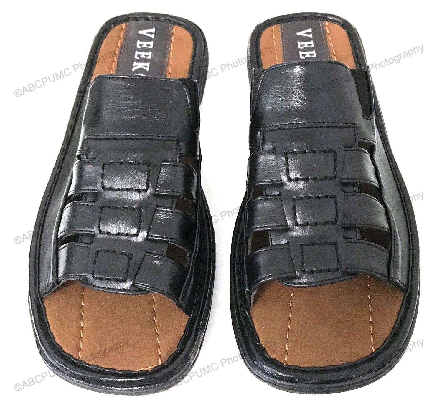 NIB Men's Slides Sandals Open Toe Casual Fisherman Fashion Slippers Shoes Sizes