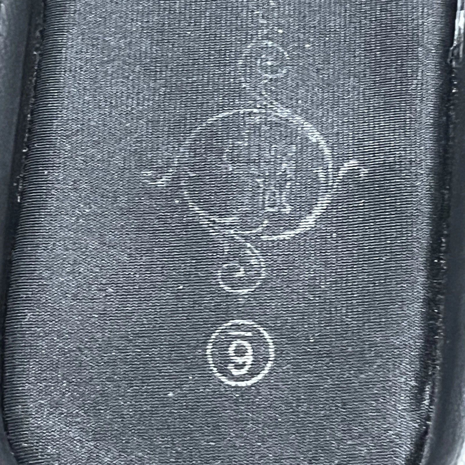 Sole Mates Black Slip On Platform Wedge Slides Sandals Womens Size 6