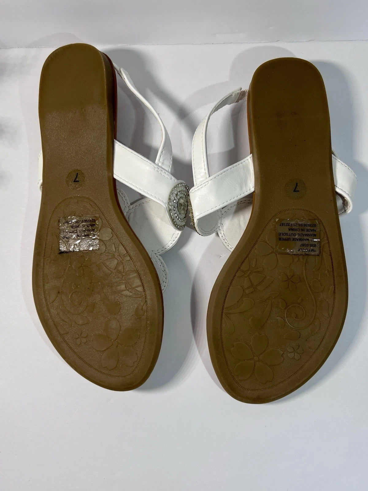 MIXIT Women’s Summer Slide Sandals Size 7 Casual & Comfy Style