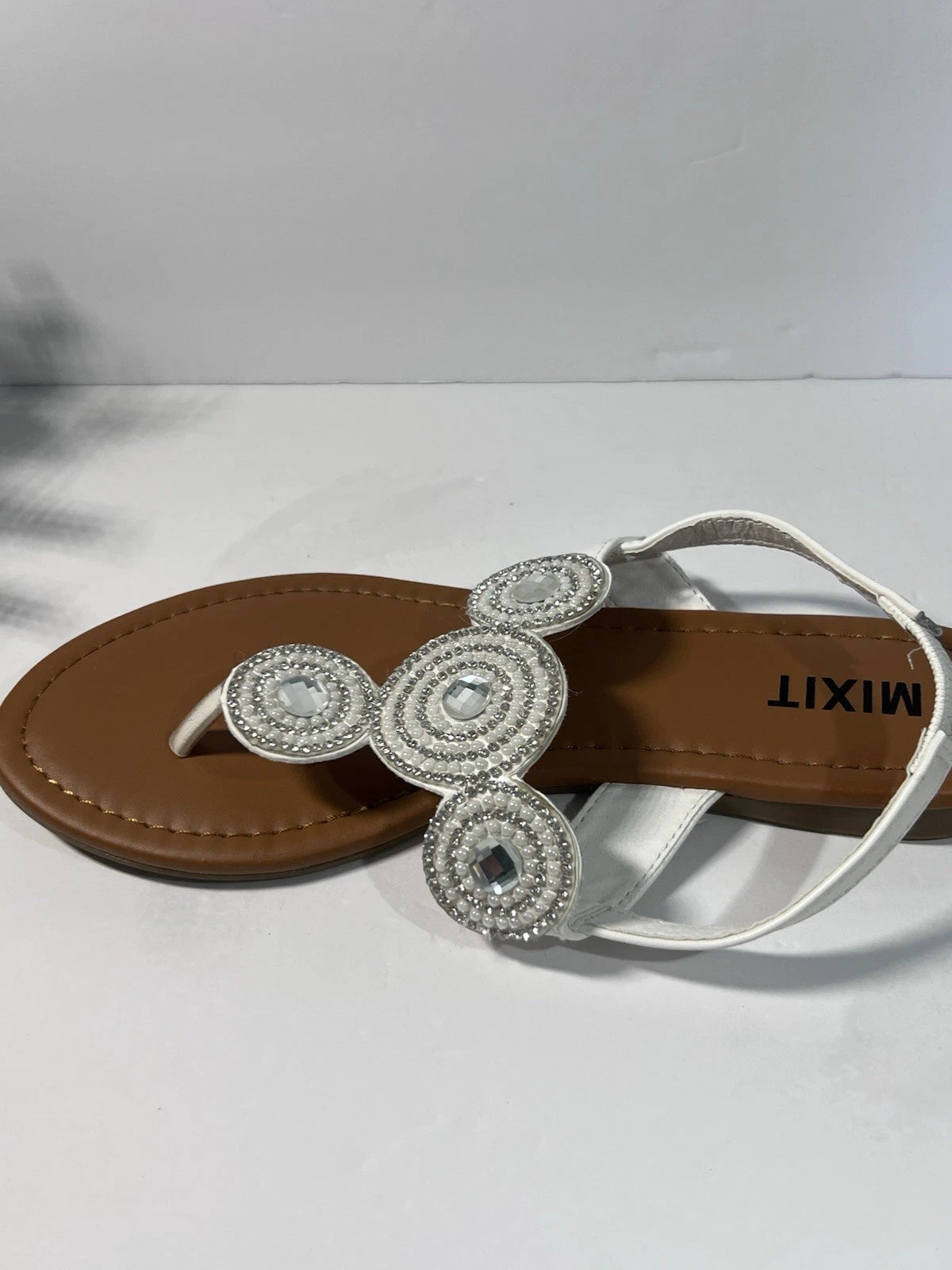 MIXIT Women’s Summer Slide Sandals Size 7 Casual & Comfy Style