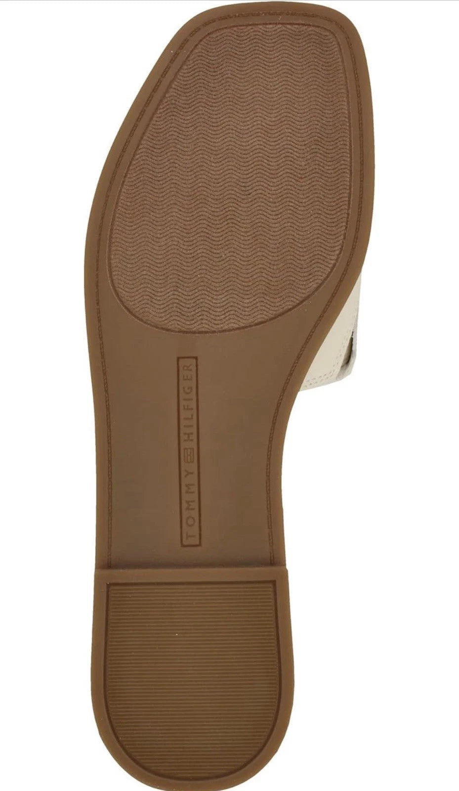 Tommy Hilfiger Women's Pipper Flat Sandal Ivory