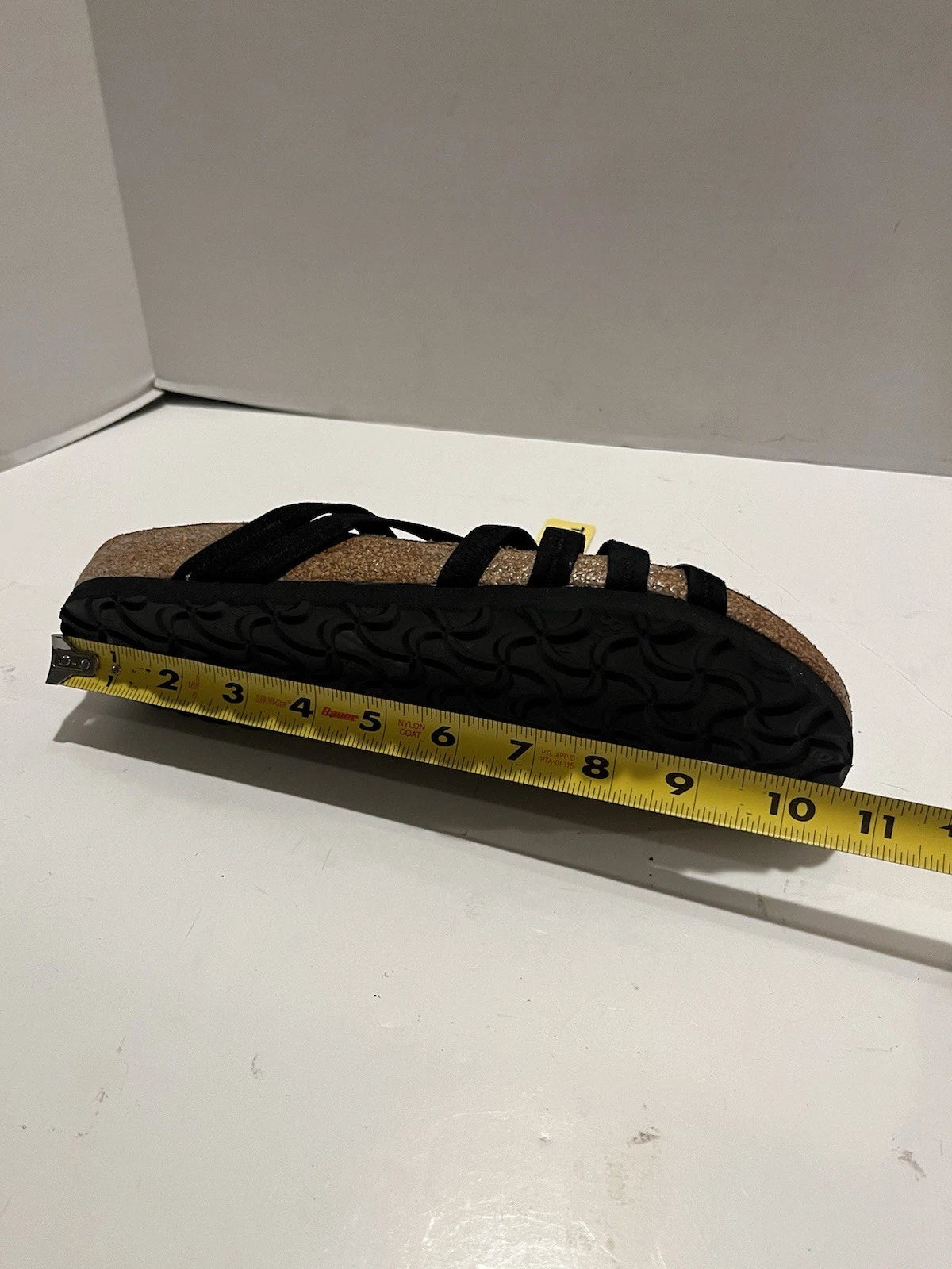 NWT Birkenstock Tatami Black Strappy Sandals Slides Women’s EU 41 US 10