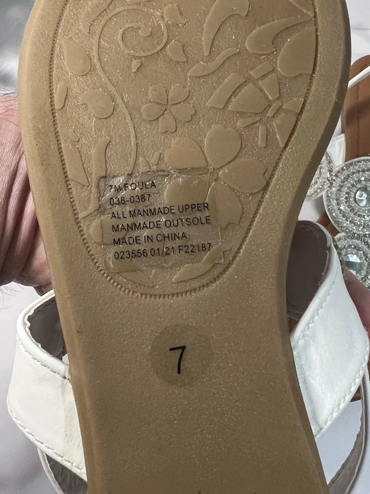 MIXIT Women’s Summer Slide Sandals Size 7 Casual & Comfy Style