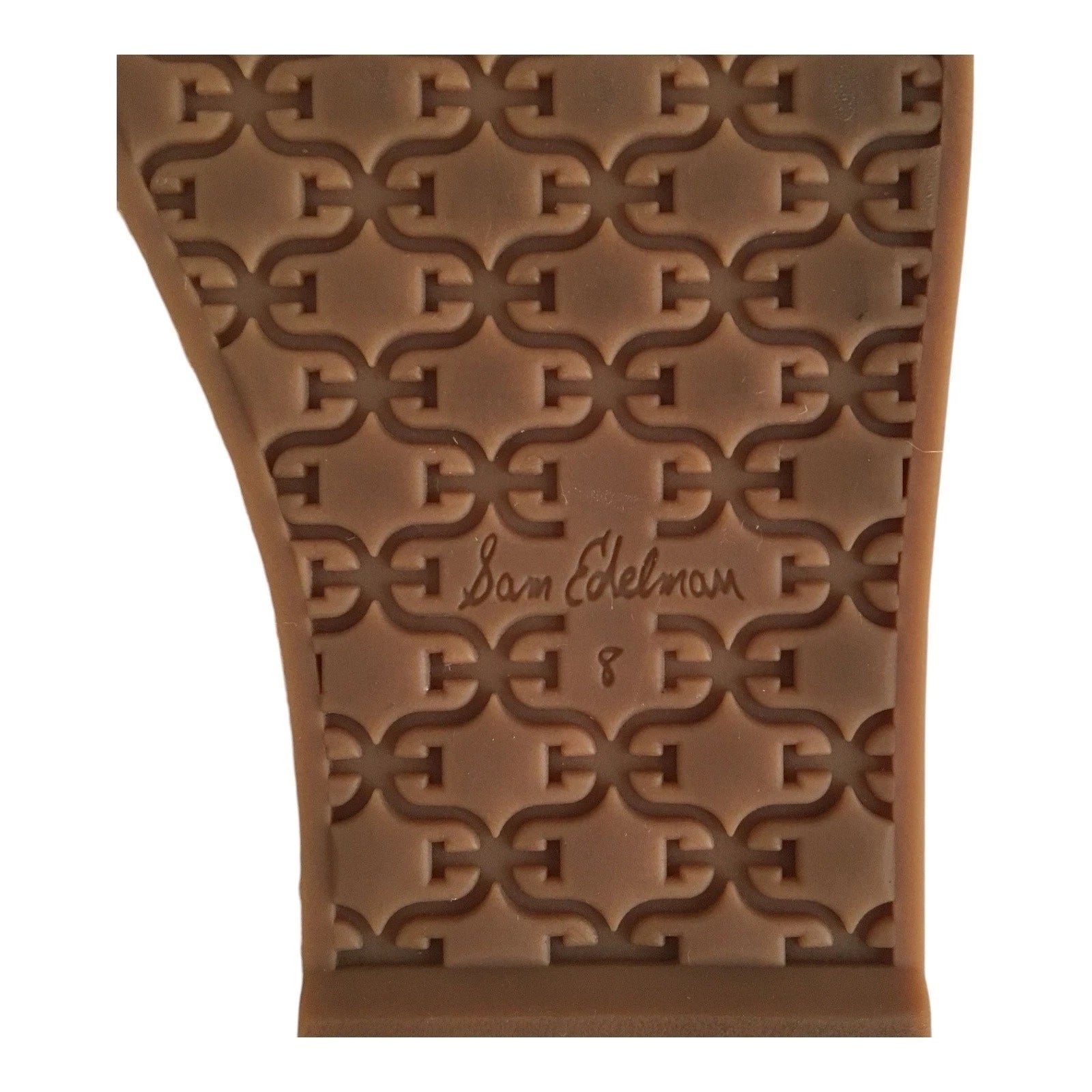 Sam Edelman Korina Sandals Womens 8M Black Leather Espadrille Platform Slides