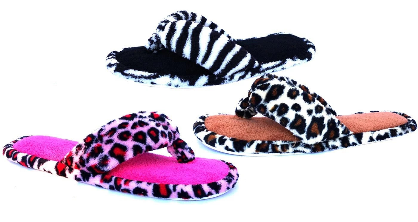 New Ladies' Terry Spa House Slipper Fashion Thong Flip Flop Comfort House Spa