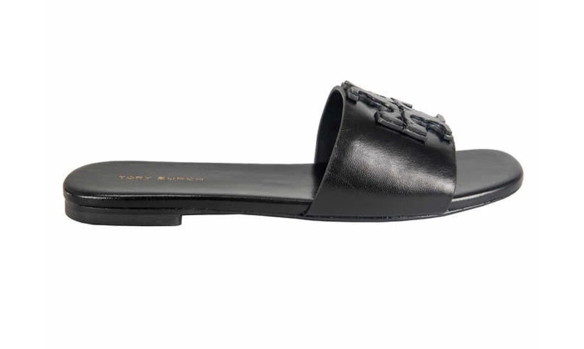 New Tory Burch Ladies' Ines Leather Slide Sandal, size 5