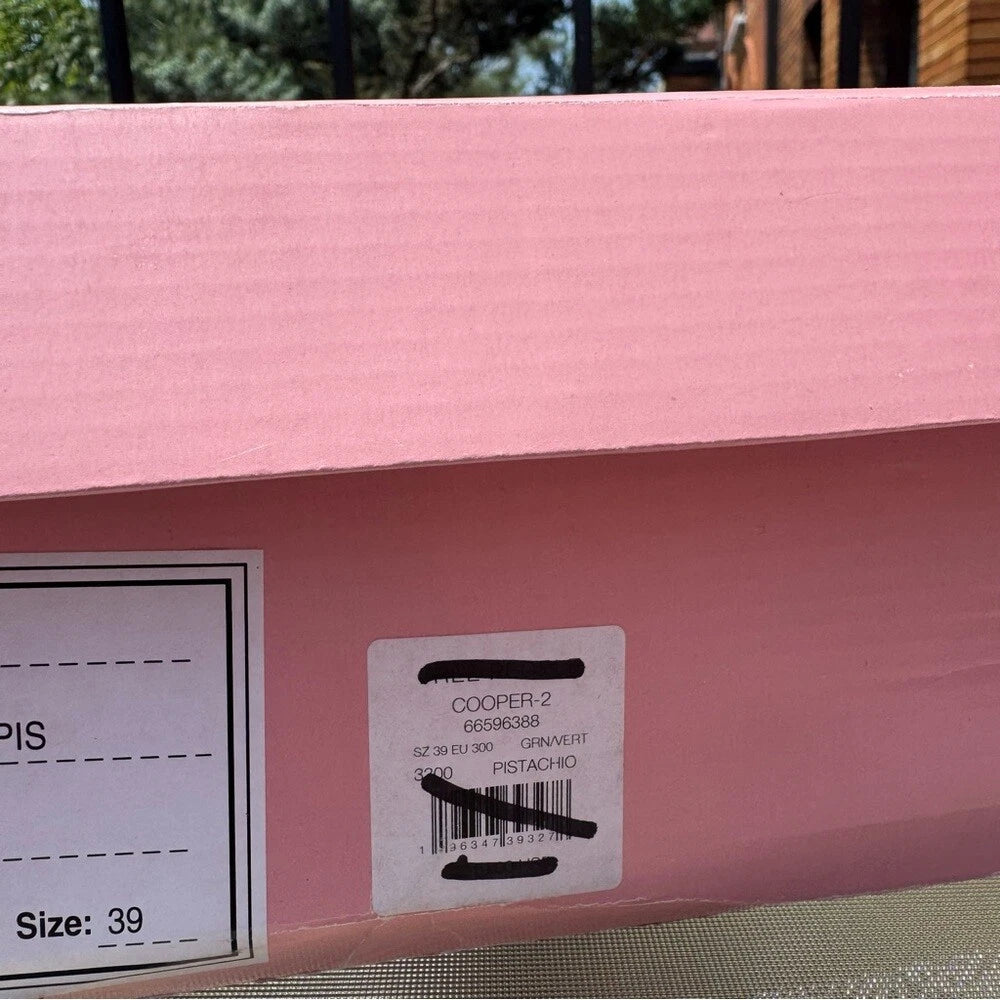 New Free People Marine Dream Flatform Sandals Shoes Green Suede Pistachio 39