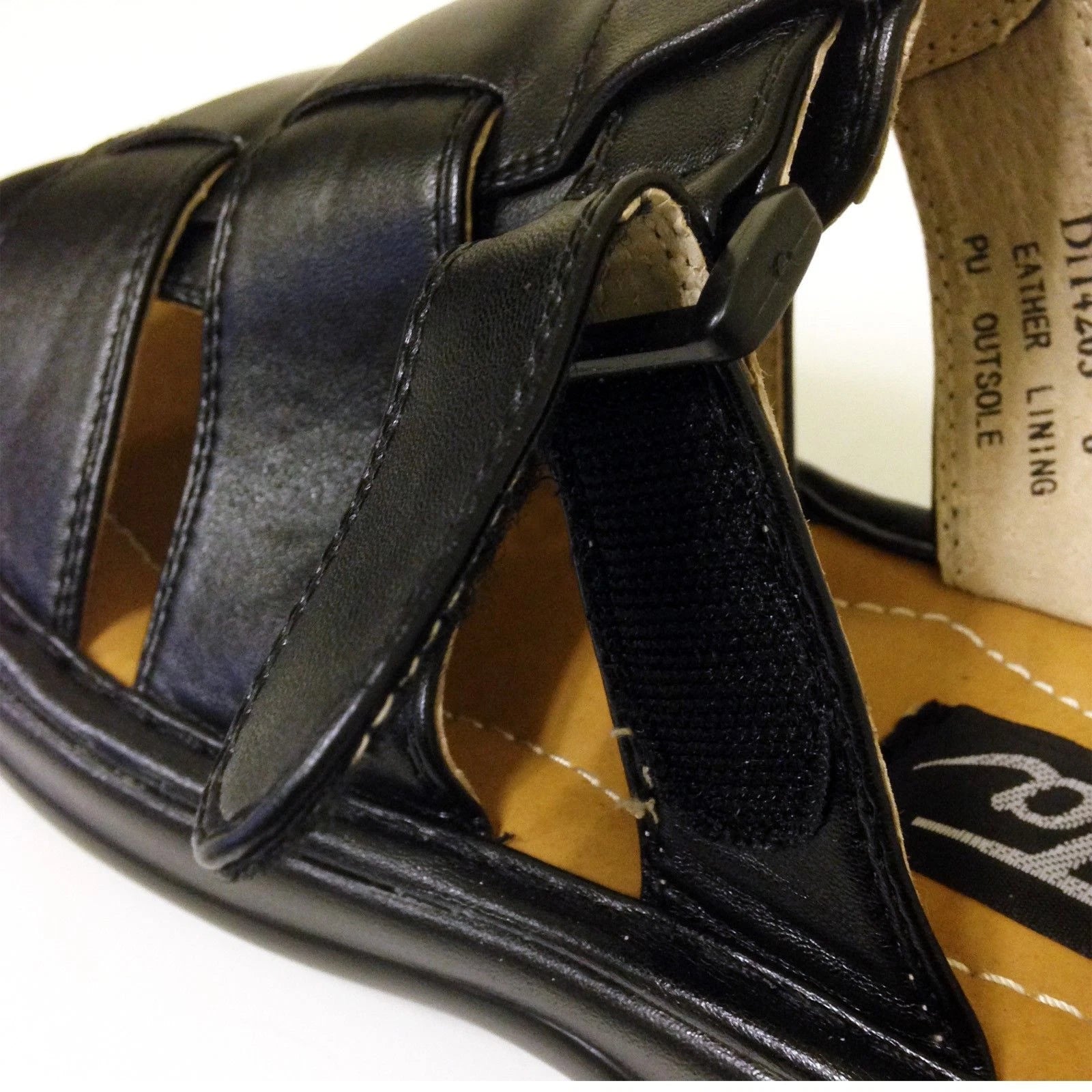 NIB Men's Slides Sandals Open Toe Casual Fisherman Fashion Slippers Shoes Sizes