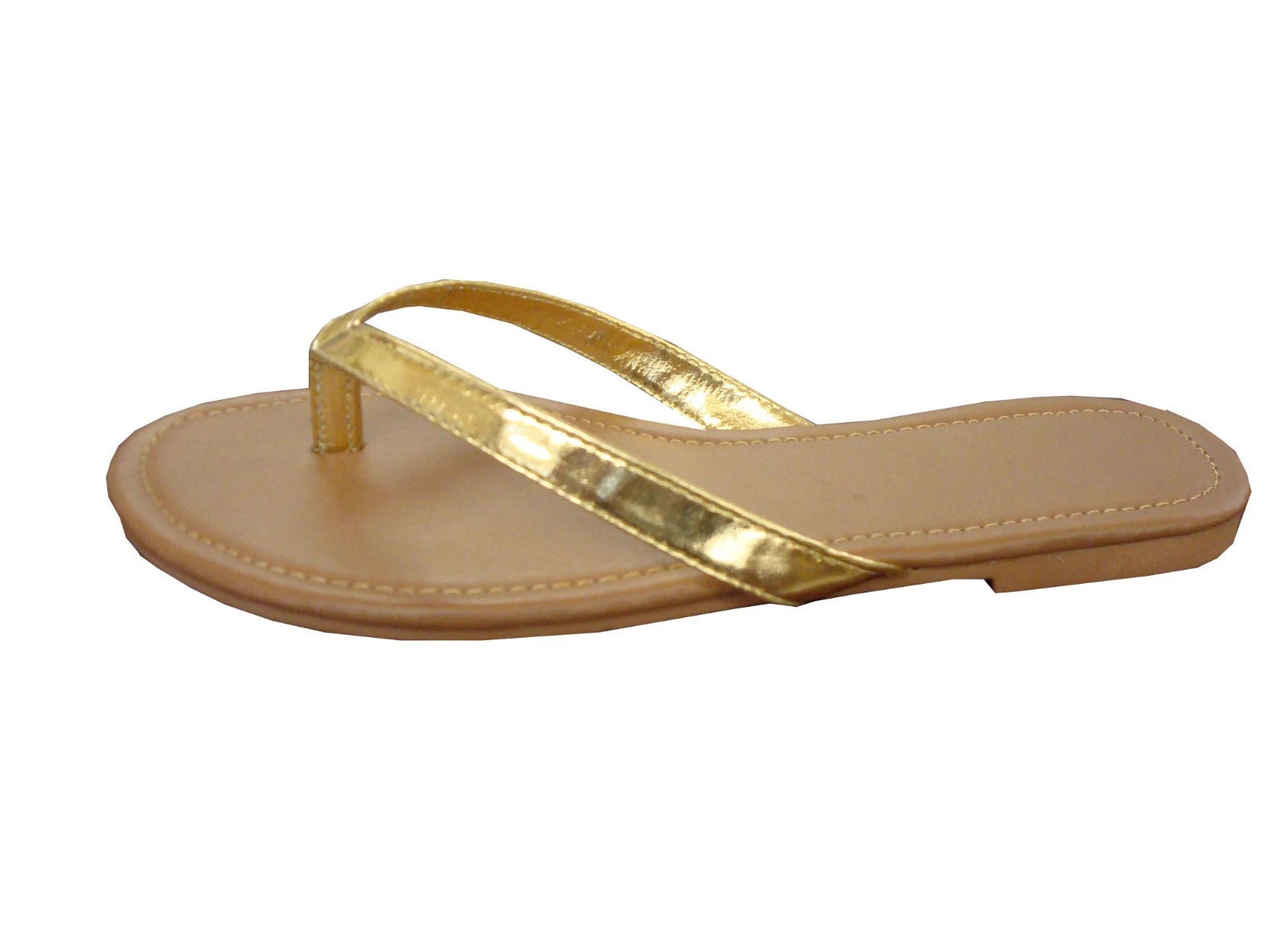 New Ladies' Simple Solid Flat Slip On Casual Fashion Sandals Shoes  (8012)