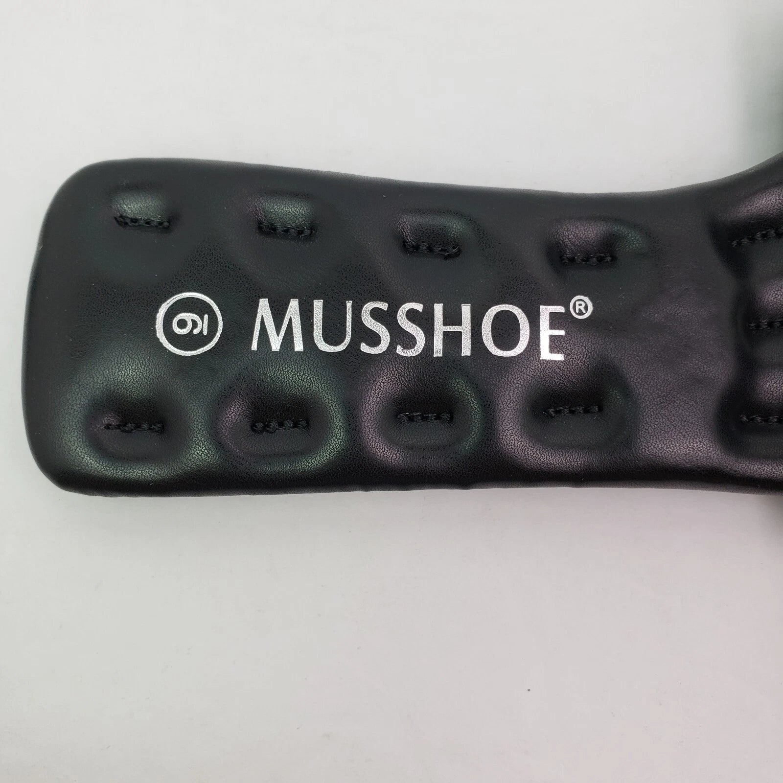 Musshoe Womens Size 9 Black Ribbon Bow Fashion Slip On Slide Sandals