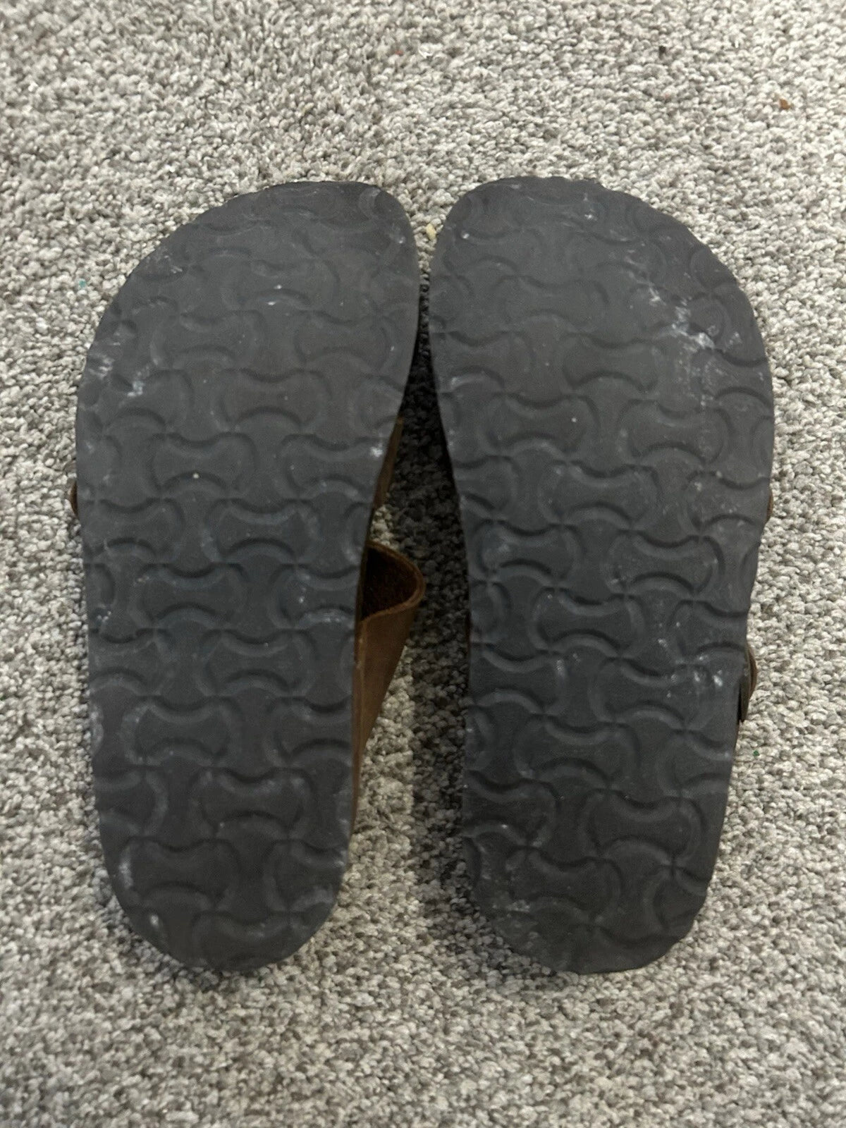 Leather Birk Style Sandals Women’s SZ 8 Brown Summer Vacation Travel Wear