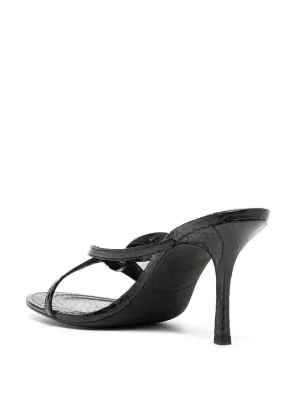 T by Alexander Wang Dome 85 Water Snake Slide Sandals, Brand Size 39 ( US Size