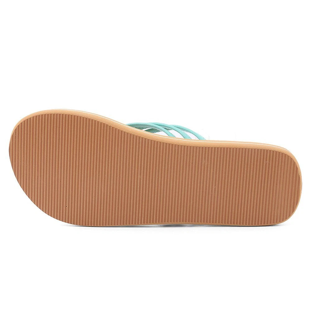 Women Summer Beach Sandals Outdoor Casual Flip Flops Non-Slip Shower Slippers