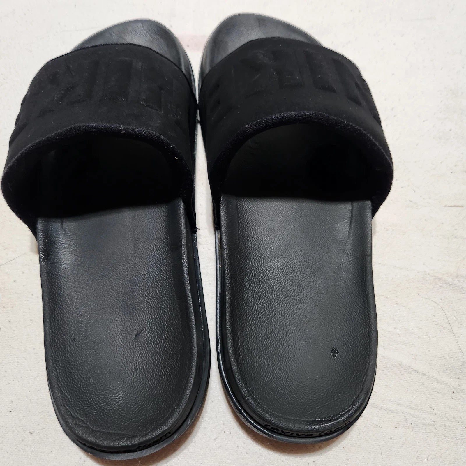 NIKE WOMEN'S OFF COURT COMFORT LIGHTWEIGHT FASHION SLIDE SANDAL Sz10 BLACK