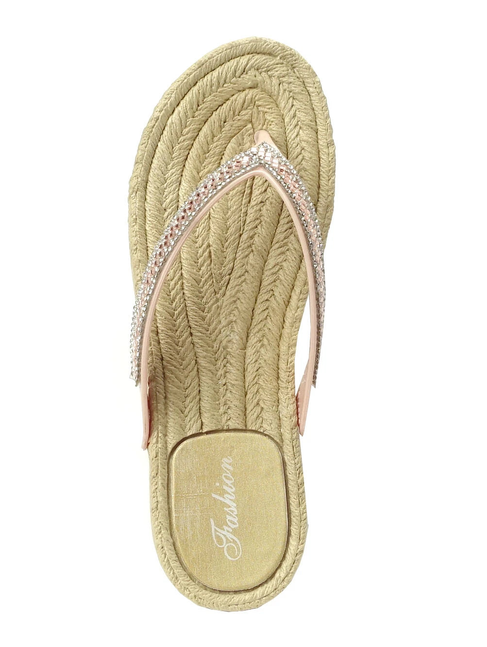 NEW Women's Rhinestone Glitter Sandals Fashion Jewel Flip Flops Shoes