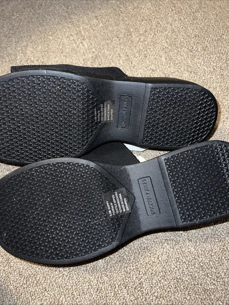 Sincerely Jules | Black Platform Slide Sandals | Y2K Style | Size 9 1/2