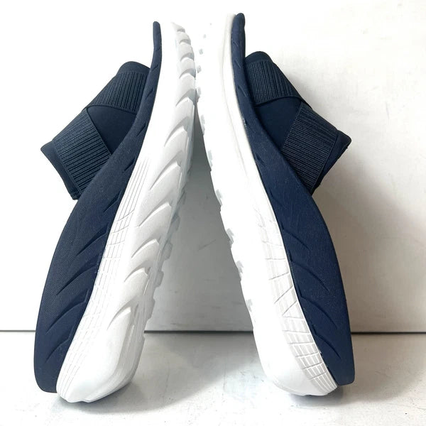 Vionic Slides Womens 10 Chunky Slip On Summer Sandal Blue Synthetic Mens 8.5 New