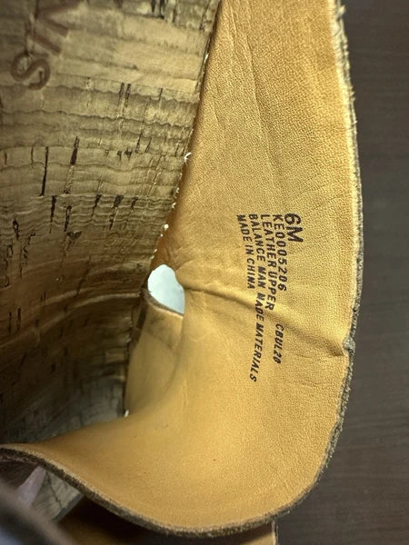 Korkease Tutsi Cross-Band Brown Terra style KE0005206 Keather Sandals size 6M