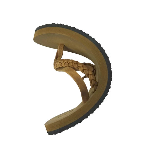 New Women's RDVOL Casual Beach Flip Flops Braided Sandals Glitter Fashion Shoe