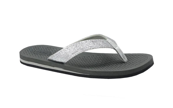 New Women's RDVOL Casual Beach Flip Flops Braided Sandals Glitter Fashion Shoe