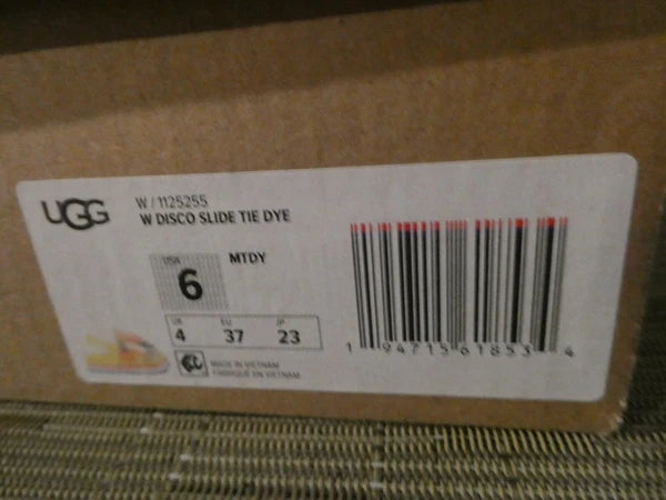 UGG DISCO SLIDE TIE DYE MARGARITA SANDALS US 5, US 6, US 8, US 11 Style# 1125255