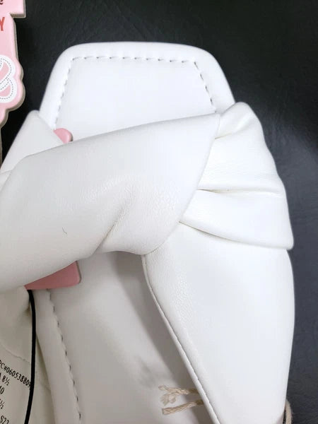 SAM & LIBBY Women's Tallulah Slide Sandals Shoes Size US 8.5 White NEW