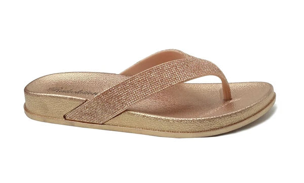 NEW Women's Rhinestone Glitter Sandals Fashion Jewel Flip Flops Shoes