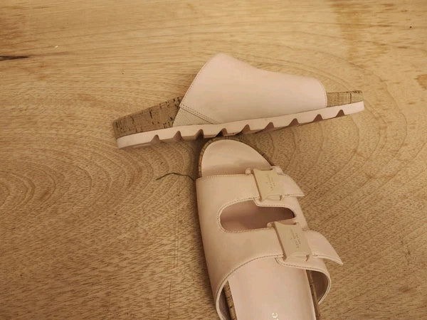 Kate Spade Becca Sandals Size 7 B Pink Women's Style KC411 DOUBLE STRAP