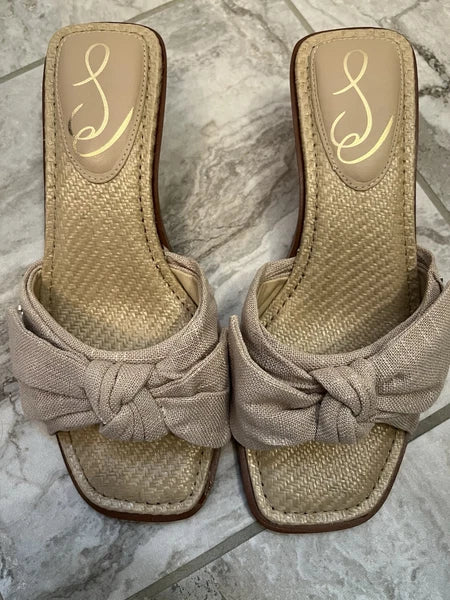 Sam Edelman sandals 7.5 Darcie Kitten Style Mules