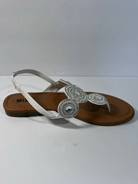 MIXIT Women’s Summer Slide Sandals Size 7 Casual & Comfy Style