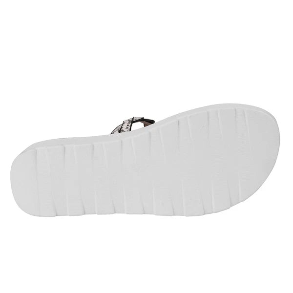 Women Comfort Fashion Strappy Slide Open Toe Platform Wedge Sandals Casual Shoes