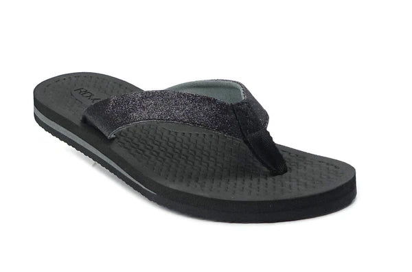 New Women's RDVOL Casual Beach Flip Flops Braided Sandals Glitter Fashion Shoe