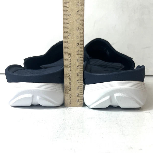 Vionic Slides Womens 10 Chunky Slip On Summer Sandal Blue Synthetic Mens 8.5 New