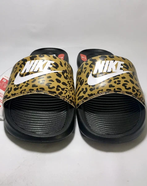 NIKE VICTORI ONE Women's Printed Slide Sz. 7 Chutney/Multicolor Style #CN9676700