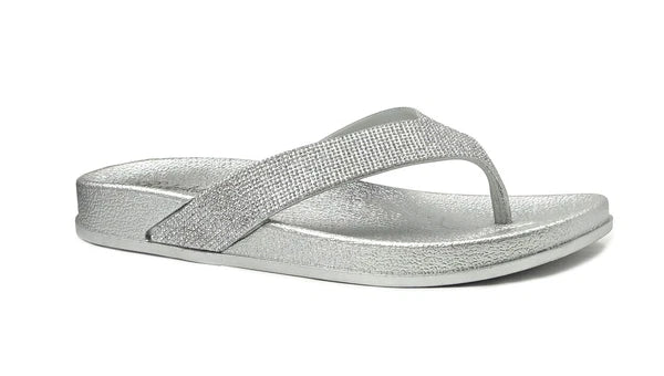 NEW Women's Rhinestone Glitter Sandals Fashion Jewel Flip Flops Shoes