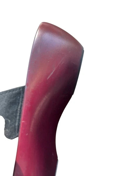 VTG ROBERT CLERGERIE APPLIQUÉD EMBROIDERED SLIDE PLATFORM SANDALS SZ. 6.5, 36.5