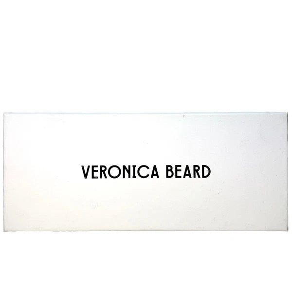 VERONICA BEARD Ellen Leather Wedge Slip On Sandals Black (MSRP $350)