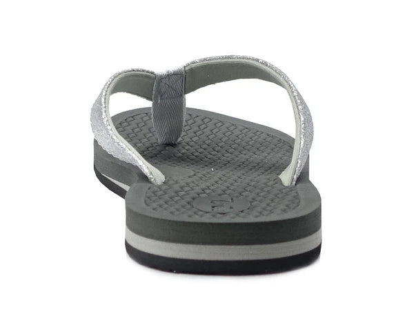 New Women's RDVOL Casual Beach Flip Flops Braided Sandals Glitter Fashion Shoe