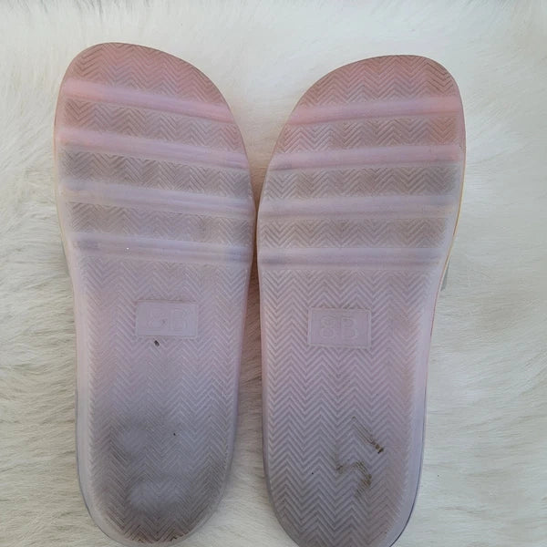 Tory Burch Bubble Jelly Slide Sandals in Spring Lavender Women Size 8B