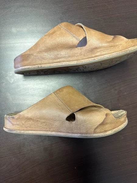 Korkease Tutsi Cross-Band Brown Terra style KE0005206 Keather Sandals size 6M