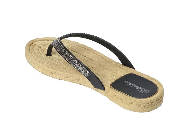 NEW Women's Rhinestone Glitter Sandals Fashion Jewel Flip Flops Shoes