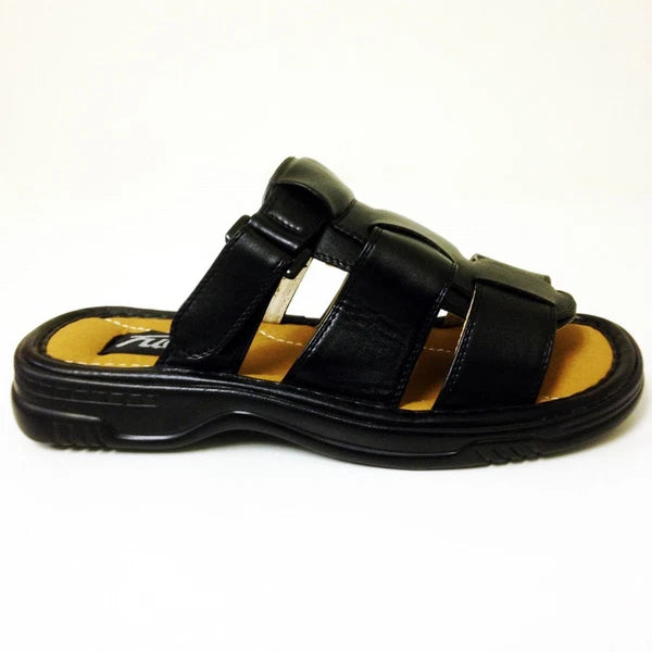 NIB Men's Slides Sandals Open Toe Casual Fisherman Fashion Slippers Shoes Sizes
